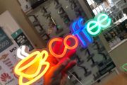 COFFEE NEON Multicolour sign for Coffeeshops and Bars