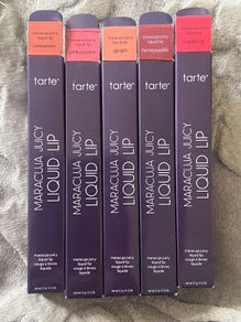 Tarte maracuja full coverage juicy liquid lipsticks BNIB see pictures for shades