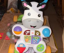 Fisherprice zebra walker