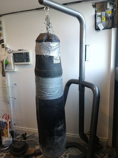 Boxing bag stand