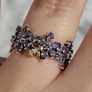 Pandora Bridgerton Herbarium & Bee Ring Size 56 Image 5