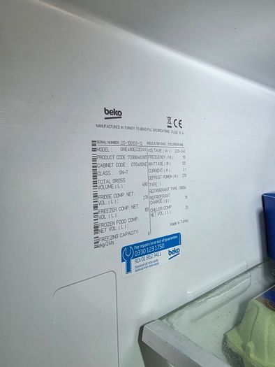 Beko American fridge/ Freezer