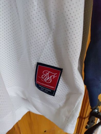 SikSilk Retro Baseball hoodie L New
