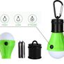Camping Lights, Tent Lights with Carabiner Clips Waterproof Battery Powered LED Camping Lantern Portable Bulb Camping Lamp Tent Lantern Emergency Lights for Camping Hiking Fishing 4 Pack (FREE POSTAGE) Image 4