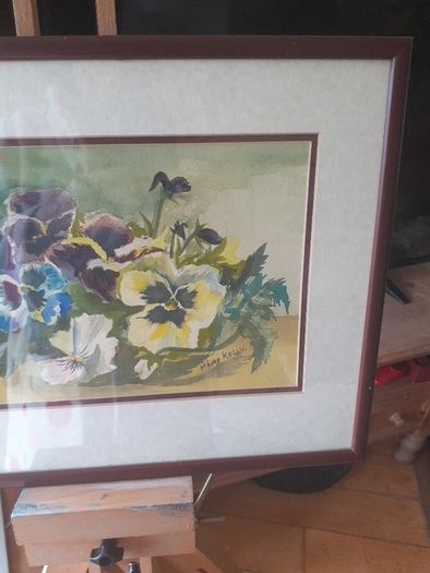 Oil painting.