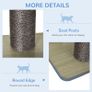 120cm Multi-level Cat Tree Kittens Activity Tower with Scratching Posts Pet Play House Furniture, Grey Image 4