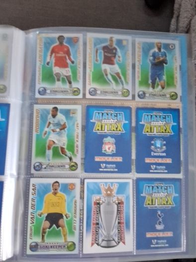 Match attax cards 08/09