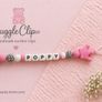 Personalised silicone Soother Clips Image 7