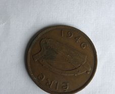 1946 Irish Penny