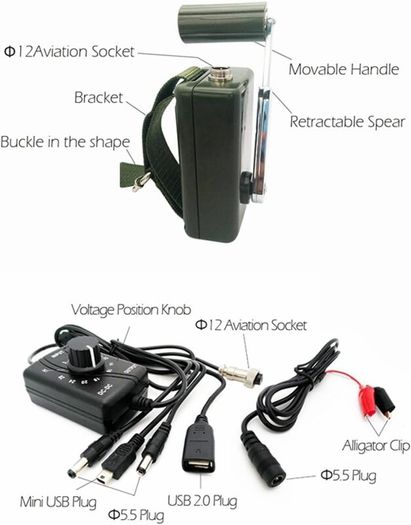 Huaban Hand Crank Generator