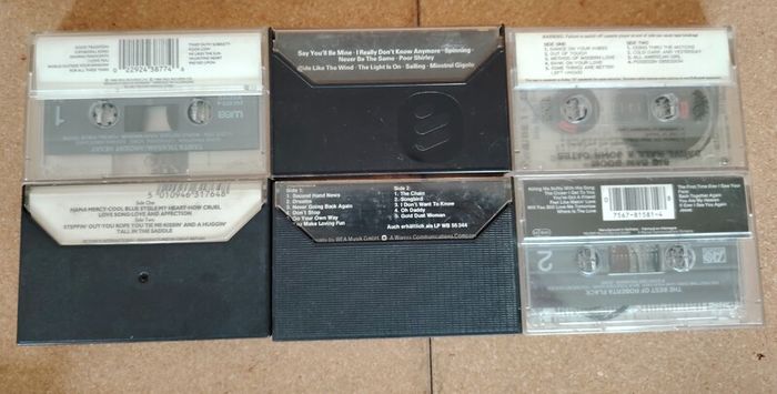 Ultimate 70s & 80s Rock & Pop Cassette Collection - 20 Classic Albums