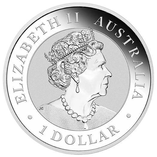 2021 Australia 1 Dollar 1 oz Silver Bullion Coin - Australian Brumby Horse (In Capsule)
