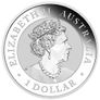2021 Australia 1 Dollar 1 oz Silver Bullion Coin - Australian Brumby Horse (In Capsule) Image 2