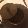 Large 2L Traditional Cast Iron Teapot Tetsubin  Hobnail Pattern Image 3