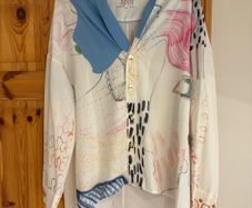 Joanne Hynes Blouse Size 8