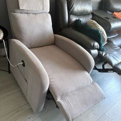 Grey Armchair