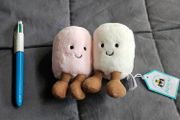 Jellycat Amuseables Pink and White Marshmallows