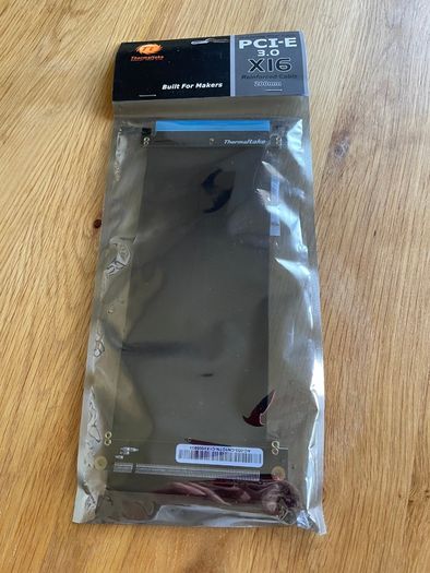 Thermaltake PCI-E 3.0 X16 Riser Flexible Cable Black 200mm