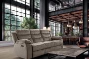 3-Seater Brown Recliner Sofa