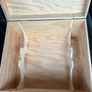 Wooden Wine champagne Box holds 6 bottles Image 4