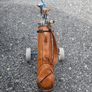 Golf Trolly , Bag and Clubs Image 2