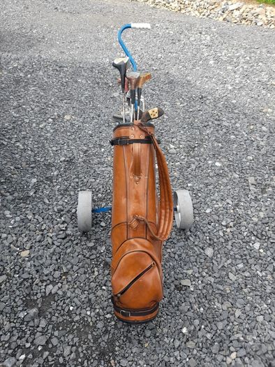 Golf Trolly , Bag and Clubs