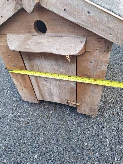 Small wooden dog house