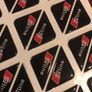 S Line Gel Number Plate  Corner Badge Set Image 2