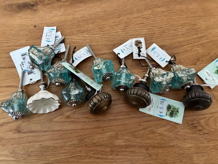 Brand new assortment of 12 furniture door cabinet knobs