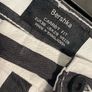 Bershka Striped Carrot Fit Jeans W29 L32 In Black And White. Like New Image 5