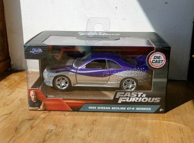 Jada Fast & Furious 1995 Nissan Skyline GT-R (BCNR33)