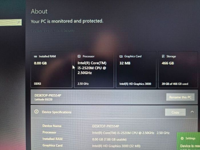 dell e6220 i5