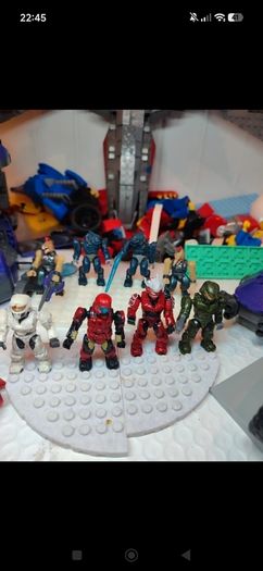 Mega Bloks Halo Bundle UNSC Vehicles Figures Incomplete Sets Warthog Shortsword Spartans Elites