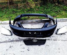 Bumpers and headlights for Toyota Corolla