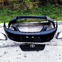 Bumpers and headlights for Toyota Corolla