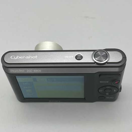 Sony DSC-W800 20.1MP Digital Camera Black - Boxed - Mint