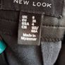 New Look black mini faux leather skirt size UK8 EU36 Perfect condition Postage included Image 2