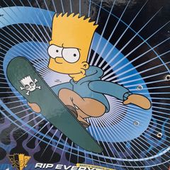 New vintage Simpsons arch lever folder
