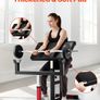 Preacher Curl Bench, Strength Training Biceps Machine, Max load 440 LBS Home Gym Equipment, Seated Arm Isolated Barbell Dumbbell Bicep Station Image 5