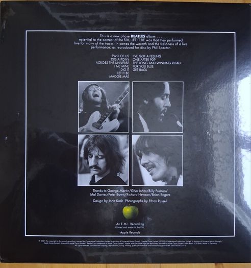 The Beatles Let It Be Picture Disc Sealed