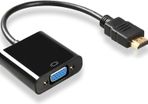 High Speed HDMI To VGA Adapter HDTV A Male To VGA Female Converter HDMI Scaler Video Cable Cord Converter For PC Laptop