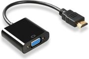 High Speed HDMI To VGA Adapter HDTV A Male To VGA Female Converter HDMI Scaler Video Cable Cord Converter For PC Laptop