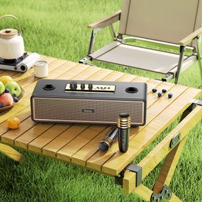 Graceful Premium Wireless Dual Microphone Bluetooth Speaker