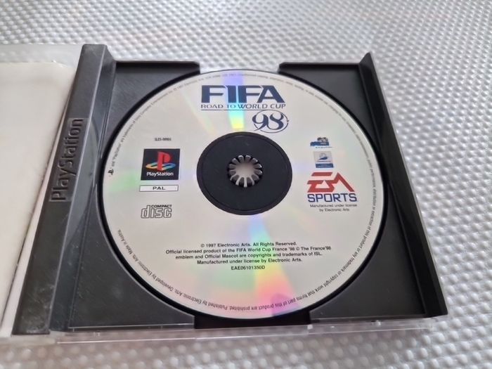 Fifa Road to World Cup 98 PlayStation1 Ps1 PlayStation2 Ps2 Games Original