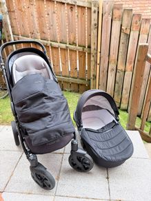 Noordi 2in1 Baby Pram  and Carrycot Excellent Condition