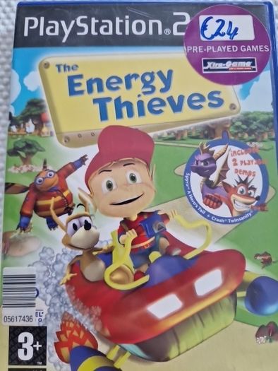 The Energy Thieves with Demo PlayStation2 Ps2 Games Original