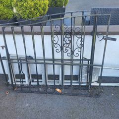 Iron garden gates