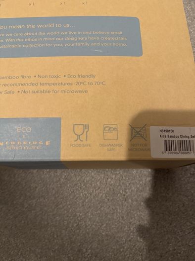 Child's Bamboo fibre dinning set - Newbridge