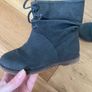 Dark Grey Suede Leather Boots (UK9/ EU27) Image 4