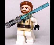 Lego OBI WAN KENOBI Minifigure Lego Star Wars Lego Minifigure